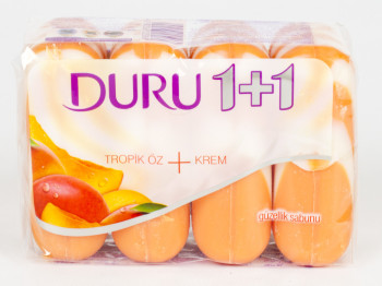 Крем-мило Duru "1 + 1 еко - тропік" 90гр (ціна за набір 4 шматки) S-261H