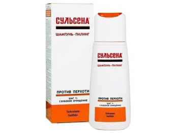 Шампунь-пилинг для волос Сульсена против перхоти 150мл