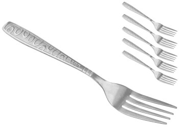 Вилки столовые нерж. сталь Drops (цена за набор 6шт) R82987