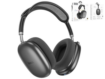 Блютуз стерео гарнитура Hoco W55, черный