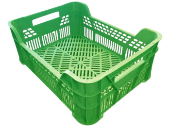 Ящик фруктовый №1 Консенсус, пластик, 15×30×40см, цвет зеленый