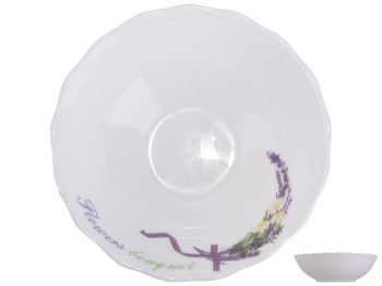 Салатник Vittora Wave Цветочная симфония, стеклокерамический 15,5см V-155F