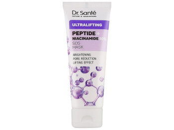 Маска для лица Dr. Sante Ultralifting пептид + ниацинамид, лифтинг и питание, 75мл