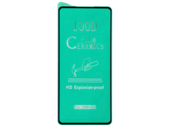 Защитное стекло Film Ceramic for Samsung A52 4G без упаковки Цвет Чёрный