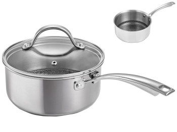 Ківш SteelCRAFT з кришкою, 16см, 1,5л