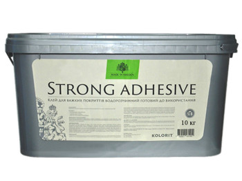 Клей для тяжелых покрытий Kolorit Strong Adhesive 10кг