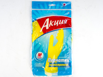 Рукавички господарські латексні з бавов. напиленням "Акция" розмір M