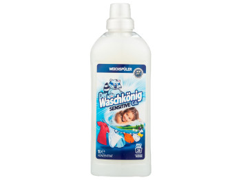 Кондиционер-ополаскиватель для белья Waschkonig Sensitive, 1 л