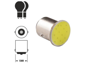 Лампа PULSO габаритная LED 1156, COB, 12v, 1,2w/114lm White (цена за 1шт) (LP-211146)