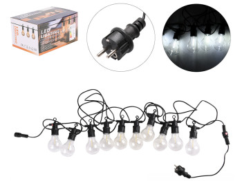 Гирлянда светодиодная наружная Лампочки, 5м, 10led