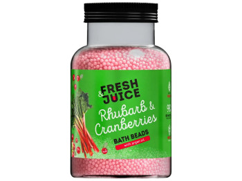 Намистинки для ванни Fresh Juice Rhubarb & Cranberries, 450 г