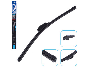 Щетка стеклоочистителя бескаркасная VITOL AERO 18" 45см (VB-18450)