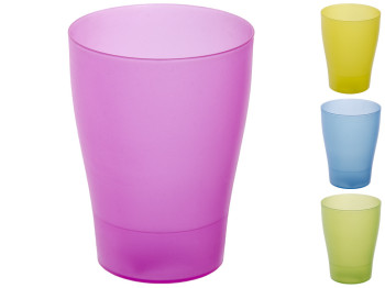 Стакан пластиковий для пищевых продуктов 400мл ОлексПласт