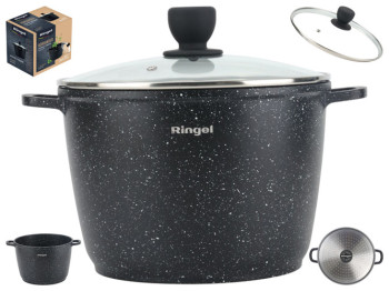 Каструля Ringel Koriander, 20см, 7л, з кришкою, 6900068215214