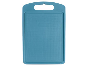 Доска для нарезания, 25х15см (цвет сиз.голубой) 168027