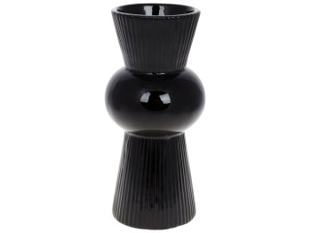 Ваза, 27см, колір - чорний