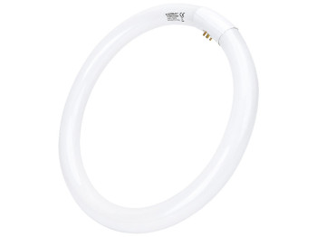 Лампа люминесцентная кольцевая T9, G10q, 32Вт, 6500K, холодный свет