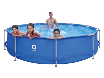 Басейн каркасний круглий 17799EU, 366×76 см, з фільтр-насосом, Avenli