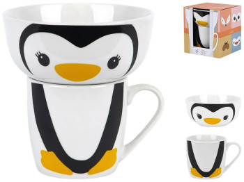 Набір посуду дитячого Limited Edition Happy Penguin (ціна за упаковку 2 предмети) 45593