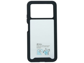 Чохол Shockproof Black Frame+ Transparent Back для Poco X4 Pro 5G Колір Чорний