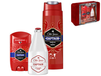 Набір подарунковий Old Spice (Твер. дезодорант 50мл+Гель для душу 250мл+Лосьйон після гоління 100мл)