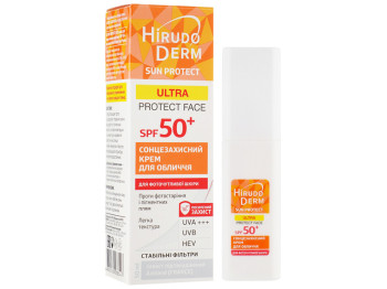 Крем для обличчя сонцезахисний Hirudo Derm Sun Protect SPF 50+ 50мл