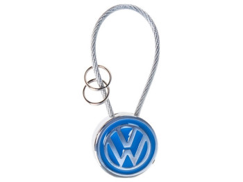 Брелок з силіконовим ремінцем VOLKSWAGEN (трос)