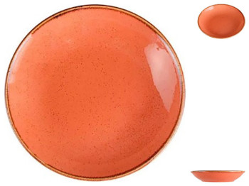 Тарілка глибока Porland Orange, 26см