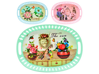 Поднос ажурный 34x24,8x4см