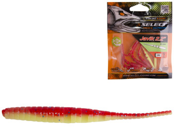 Приманка силиконовая съедобная Select Javik 2,2 col.202 55мм (цена за упаковку 7шт)