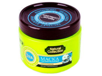 Маска для волос Natural collection "С экстрактом хлопка" 500мл