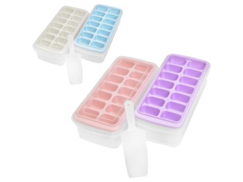 Форма для льда, с контейнером 27х12х7,5см