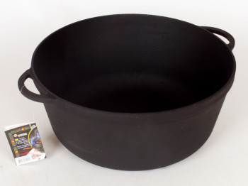Кастрюля чугунная 34x15см 10л 01082