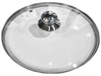 Стеклянная крышка с ручкой Benson, 20см