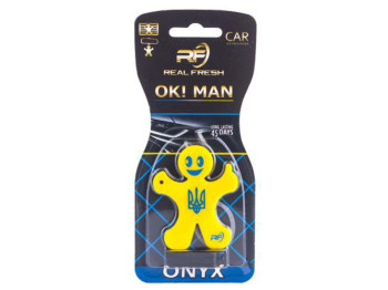 Освежитель воздуха REAL FRESH OK! MAN Premium Onyx
