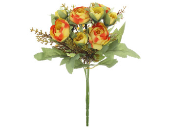 Міні-букет Ранункулюсів, 5шт, довжина 30см, жовтий