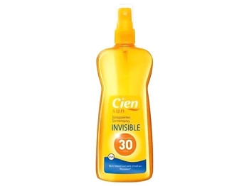 Спрей солнцезащитный Cien Sport SPF30 прозрачный 200мл