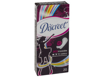 Прокладки ежедневные Discreet Deo Irresistible Multiform Single 20шт