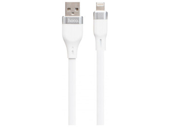 Кабель USB Hoco U72 Forest Silicone Lightning Цвет Белый