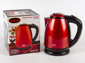 Чайник электрический "Vico" красный 1,8л 2000Вт