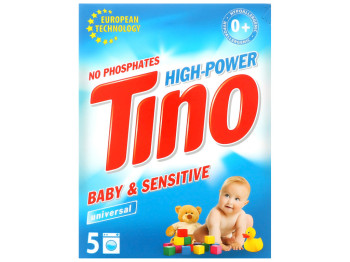 Порошок для стирки Tino High-Power для детской одежды 350г