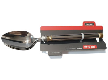 Набір столових ложок, нержавіюча сталь (ціна за набір 6шт)