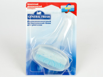 Освежитель для унитаза блок "General Fresh" море