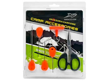 Бойловый набор Miracle Fish, пластик и металл (цена за набор 6 предметов)