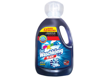 Гель для стирки черного белья Waschkonig Black, 3.375 л