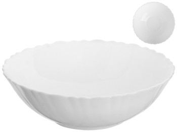 Салатник склокерамічний Білий D15,5см