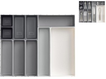 Органайзер модульный для выдвижных ящиков, 10 отделений, 44х53см