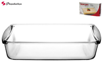 Форма прямокутна Pasabahce Borcam для запікання, 26x15x5,5см, 1,32л