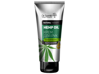 Крем для рук Dr.Sante Natural Therapy Hemp Oil тонізація 75мл
