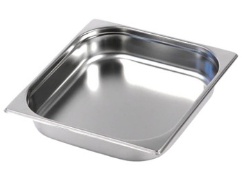 Контейнер гастрономический GN2/3-100, нержавеющая сталь, 9,5х,32х35см, 8л